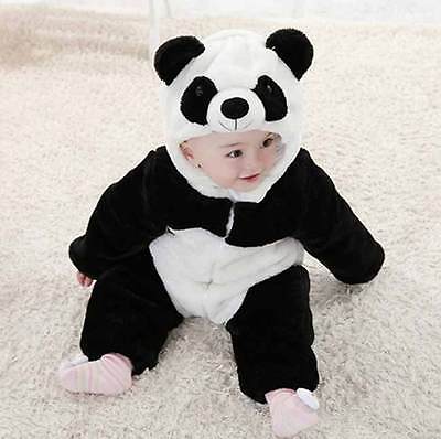 Baby Kid Toddler Newborn Boy Panda Animal Onesie