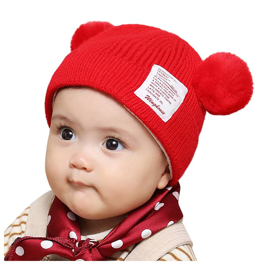 Baby Winter Hat Fashion Boy Girl Cute Bear